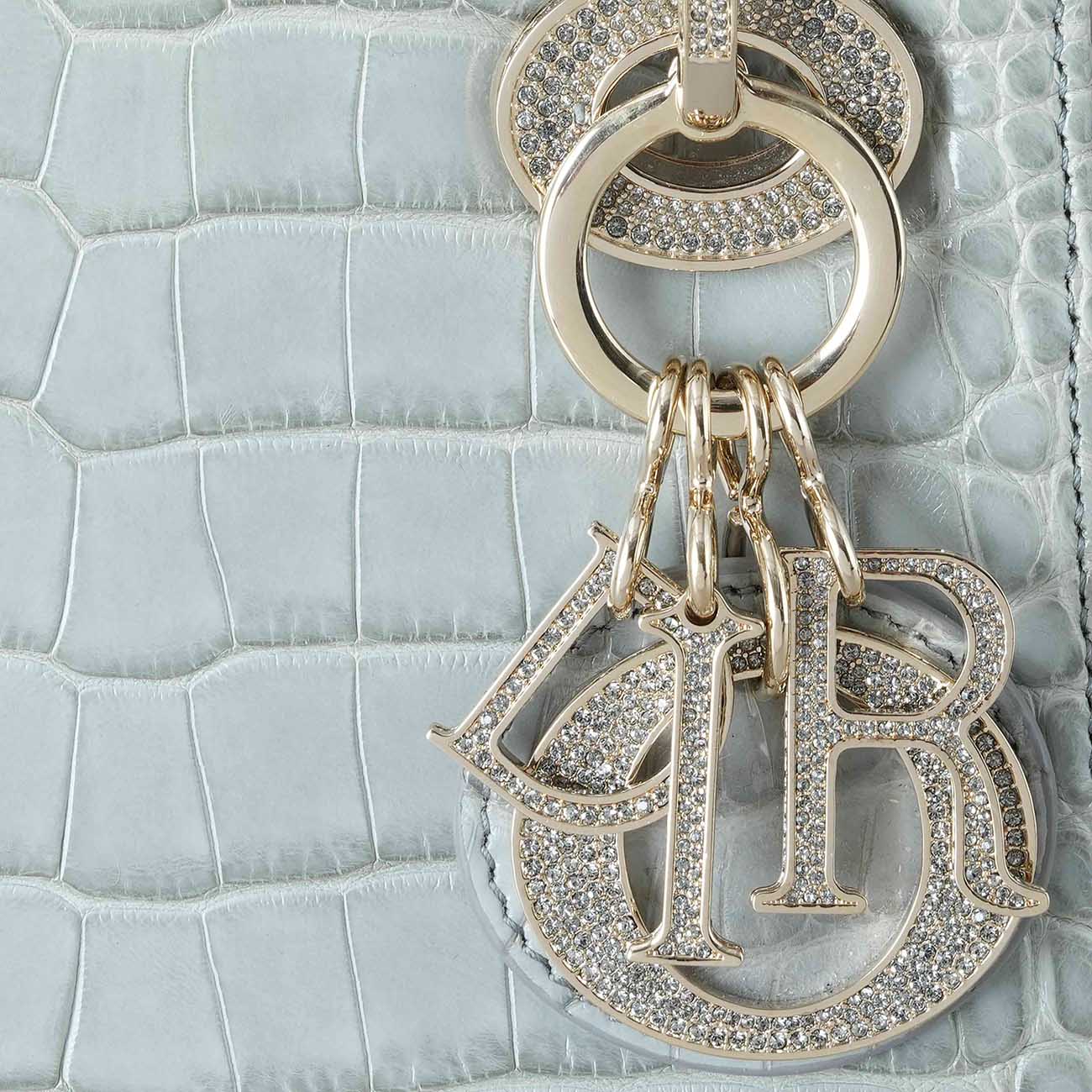 CHRISTIAN DIOR(USED)크리스찬디올 레이디디올 미니 엘리게이터